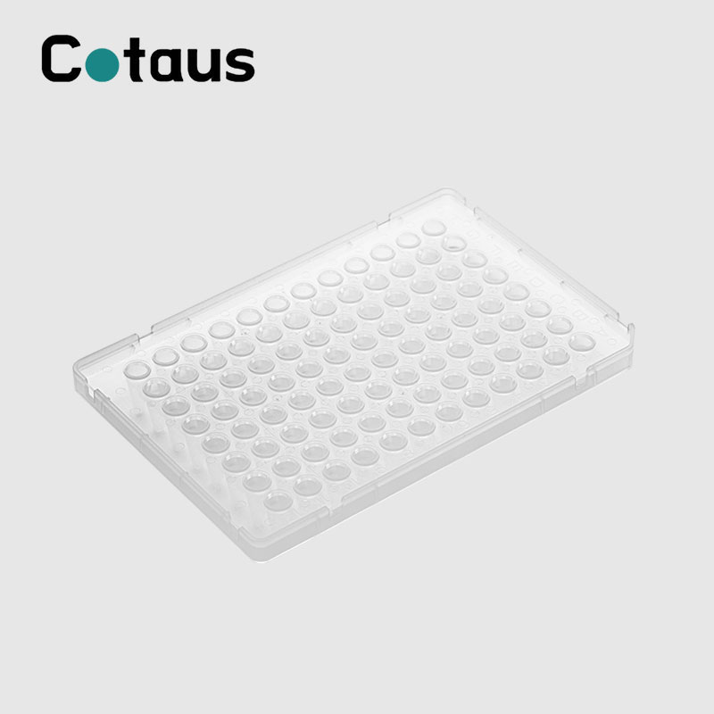 96 හොඳින් 0.1ml ද්විත්ව වර්ණ සම්පූර්ණ සාය PCR තහඩුව